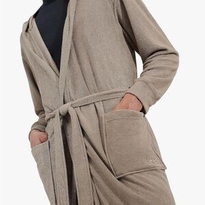 UGG Beige Hooded Robe